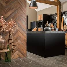 Wood Look Planks Barnwood Oak Umber Brown