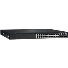 Dell Écrans vente Dell PowerSwitch N3224P-ON 24 x 10/100/1000 PoE++ Montable Sur Rack