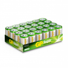 C batteri GP Batteries Super Alkaline C batteri, 14A/LR14, 24 stk