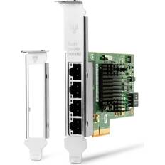 Netzwerkkarten & Bluetooth-Adapter HP I350-T4 Gigabit Ethernet Card 10/100/1000Base-T Plug-in Card