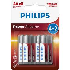 Philips Alcalina Baterías y Cargadores Philips Power Alkaline Batería