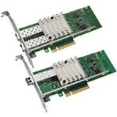 PCIe Netværkskort & Bluetooth-adaptere på tilbud Dell Intel X520 DP netværksadapter PCIe