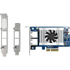 QNAP Nätverkskort & Bluetooth-adaptrar QNAP Dual-port 10GBASE-T 10GbE network