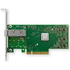 Verkkokortit ja Bluetooth-sovittimet Nvidia Mellanox ConnectX-4 Lx EN network interface card 25GbE dual-port SFP28 PCIe3.0 x8 tall bracket (MCX4121A-ACAT)