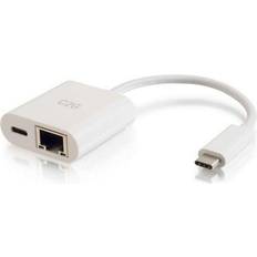 Ethernet - Hvid - USB-C USB-hubs C2G 82407, USB