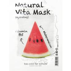 Maschere Viso Too Cool For School Natural Vita Mask Hydrating B5/Watermelon 1 Pieces