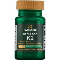 Mcg 30 Swanson Vitamin K-2 Natural, Variationer 200mcg 30 softgels 30 st