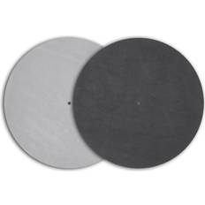 Plattenspieler Pro-Ject Leather It Black Sound Tuning Turntable Mat