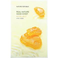 Verde Mascarillas Faciales Nature Republic Real Sheet Mask Royal Jelly 10pc