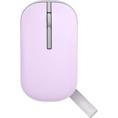 ASUS Souris Standard ASUS Marshmallow MD100 2.4 GHz Bluetooth 5.0 LE Sans Fil USB Brume De Lilas