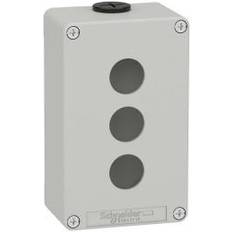 Trykknapelementer Schneider Electric Harmony Tom Trykknapkasse I Lysegrå Metal Med 3 X ø22 Mm Huller For Trykknapper Og 2 X M20 Forskruni