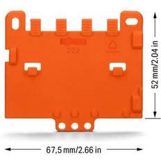 Wago Fastgørelsesadapter Til 5-lederklemmer 221  4 Mm2, Hvid