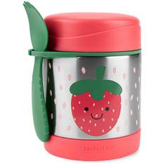 Skip Hop Spark Style Food thermoskan met lepel/vork Aardbei 325 ml, 3jr