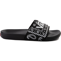 Vans Men Slippers & Sandals Vans La Costa Peace Paisley - Black