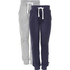 Minymo Basic Sweatpants 2-pack - Navy/Grå (3936-778)