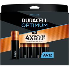 Batteries & Chargers Duracell Optimum Alkaline AA 12-pack