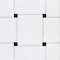 Black and white vinyl flooring Achim Retro Self Adhesive RTFTV62320 Vinyl Flooring