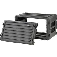 6u rack SKB 1SKB-R6S Roto-Molded Shallow 6U Rack Case