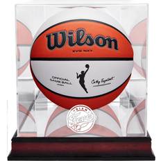 Basketball Sports Fan Products Fanatics Indiana Fever Mahogany Basketball Display Case