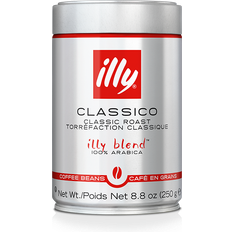 illy Whole Bean Classico Coffee Medium Roast 250g