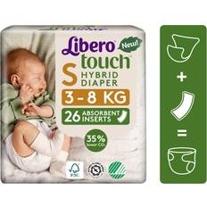 3.0 kg Bleer Libero Touch Hybrid Insert Size S 3-8kg 26pcs