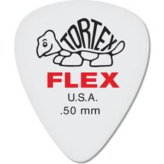 Guitar picks Dunlop Tortex Flex Standard Guitar Picks .50mm White (12-pack)