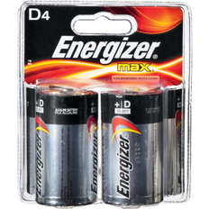 D 1.5 v battery Energizer Max D 4-pack