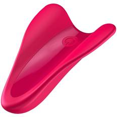 Geel Vibrators Satisfyer High Fly Vingervibrator Rood