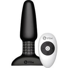 B-Vibe Plug d’Anulingus Télécommandé Noir