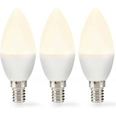 Nedis E14 LED-lampor Nedis LBE14C352P3 LED Lamps 4.9W E14 3-pack