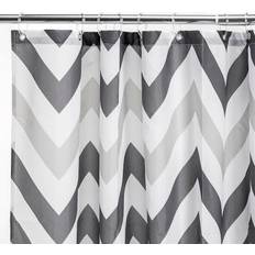 Grey Bathtub & Shower Accessories Croydex Two-Tone Chevron Shower