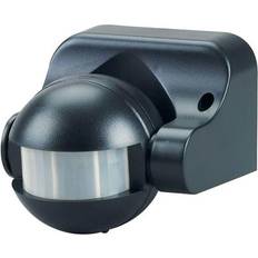 Motion sensor 180° black IP44