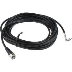 Omron Elkabler Omron Sensorkabel M12 4-polet, Normal hunstik, PVC, 5 m XS2F-M12PVC4S5M