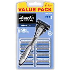 Wilkinson Sword Hydro 3 Razor + 9 Razor Blade