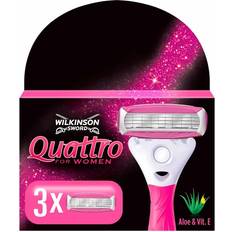 Quattro for Women Razor Blades 3-pack