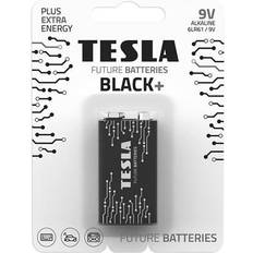 Batterier & Laddbart Tesla Black Alkaline Battery 9V LR61