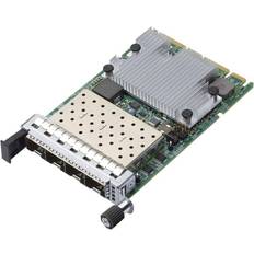 PCIe Cartes Réseau Lenovo ThinkSystem Broadcom 57454 Adaptateur réseau OCP 3.0 10/25 Gigabit SFP28 x 4 pour ThinkAgile HX1330 Appliance HX33XX Certified Node HX7530