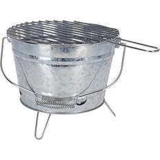 Bärbar grill BigBuy "Bärbar Grill Zink