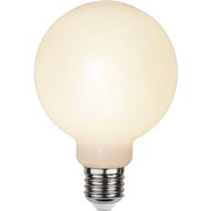 Star Trading E27 Glob95 1.2W 2700K 85lm Opal LED-Lampa