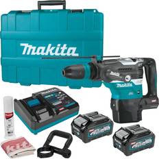 Makita batteridrevet boremaskine Makita Batteridrevet borehammer HR005GM202; 8,0 J; SDS-Max; 40 V; 2x4,0 Ah batt