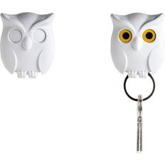 design Ugle Nøgleholder (Hvid)