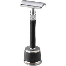 Feather Barberskrabere Feather WS-D2S Wood Handle Stainless Steel Luxury Safety Razor