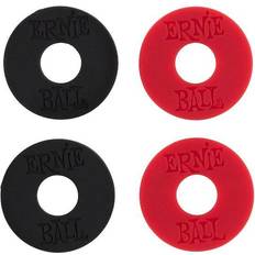 Remmar & Band Ernie Ball EB-4603 Strap Blocks Black & Red 4-pack