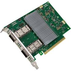 5 GHz Nätverkskort Intel E810-2CQDA2 network adapter PCIe 4.0 x16 QSFP28 x 2