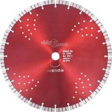 vidaXL Diamond Cutting Disc with Turbo and Holes Steel 350 mm