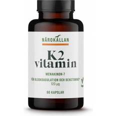 Närokällan Vitaminer & Kosttillskott Närokällan K2 Vitamin 60 st