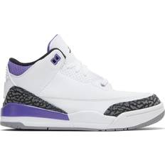 Basketball Shoes Nike Air Jordan 3 Retro PS - White/Black/Dark Iris/Cement Grey