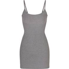 SKIMS Soft Lounge Slip Dress - Heather Grey