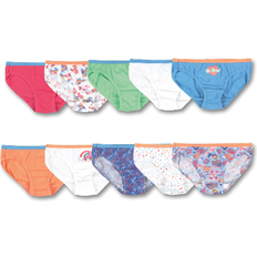 Blue Panties Children's Clothing Hanes Girl's Cotton Bikinis 10-pack