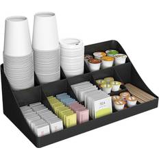 11 Compartment Breakroom Condiment Organizer